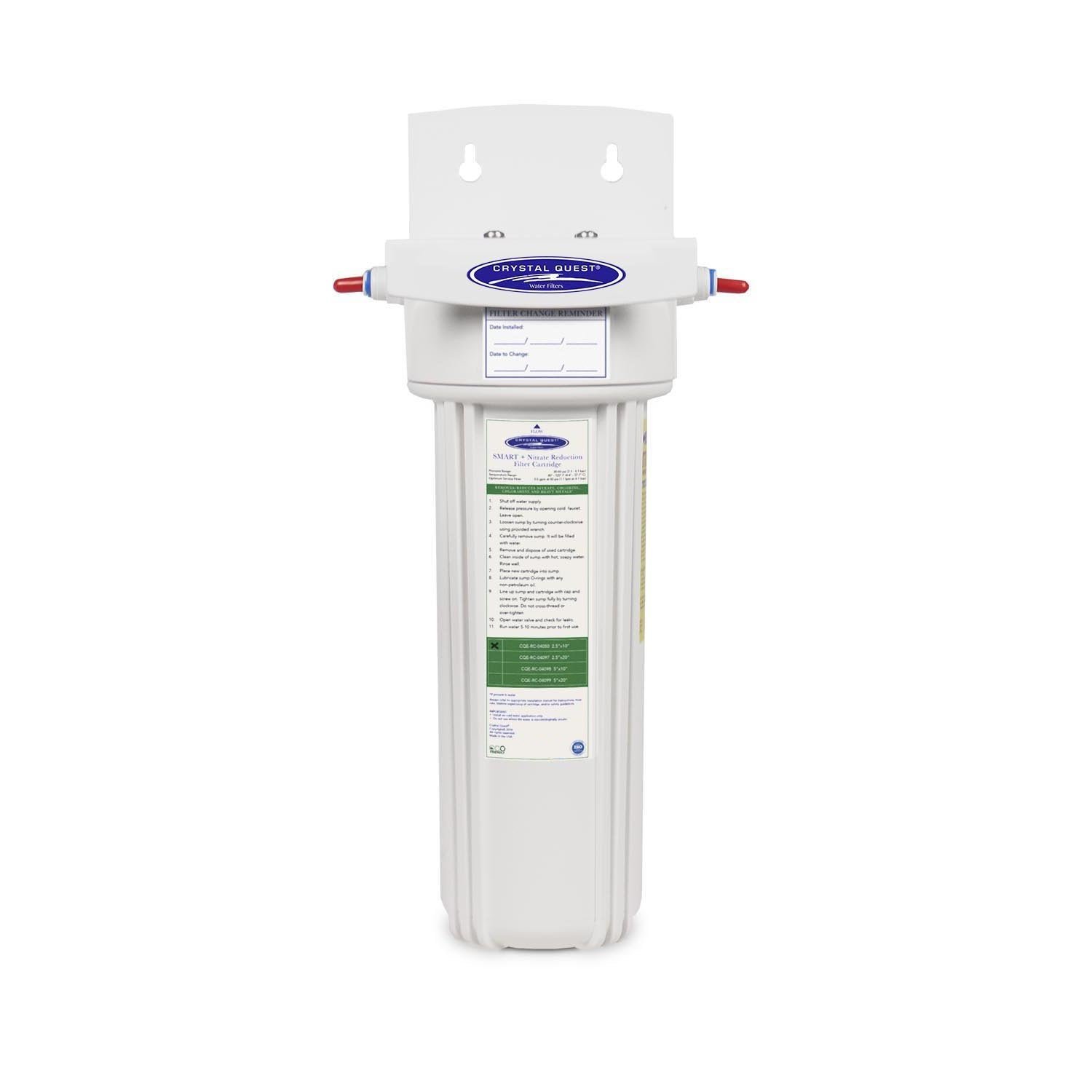 Nitrate Removal Refrigerator In-line Water Filter System
